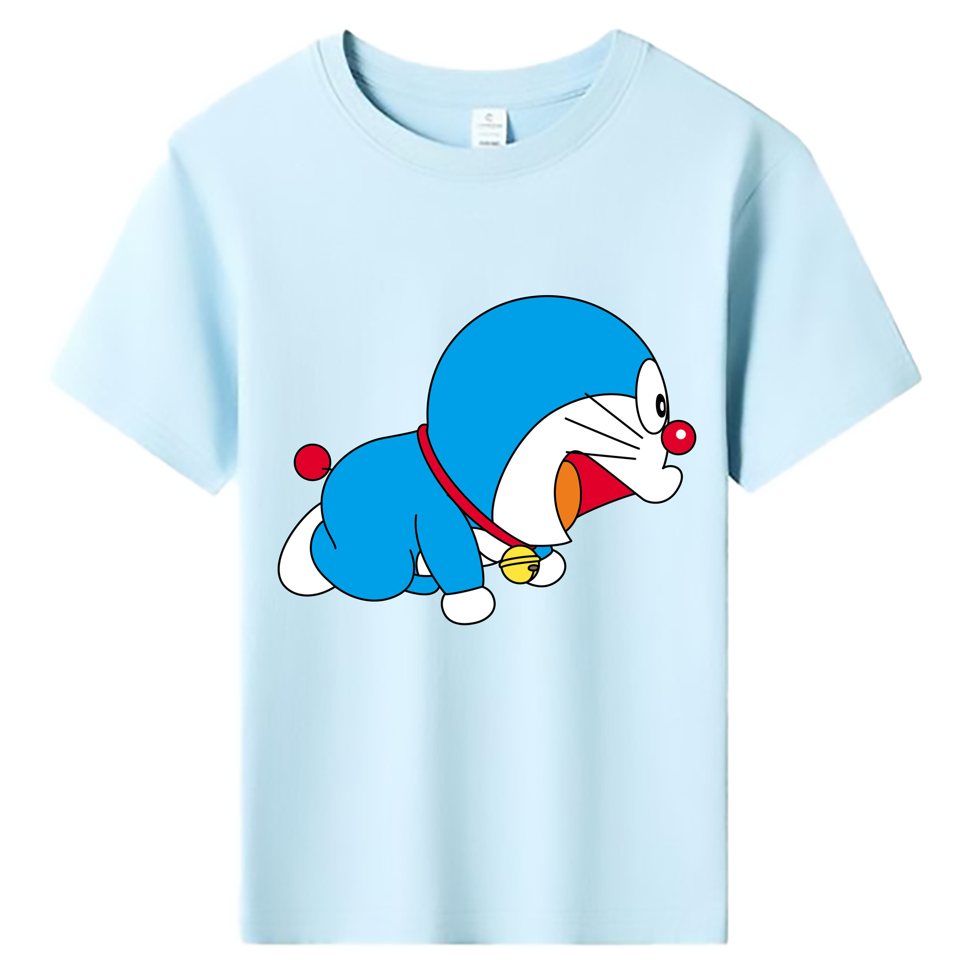 （画像用） ドラえもん Doraemon 綿100％キッズTシャツ（フロントプリント）